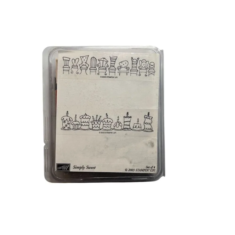 Stampin' Up! Simply Sweet Whimsical Frame Stamp Set of 4